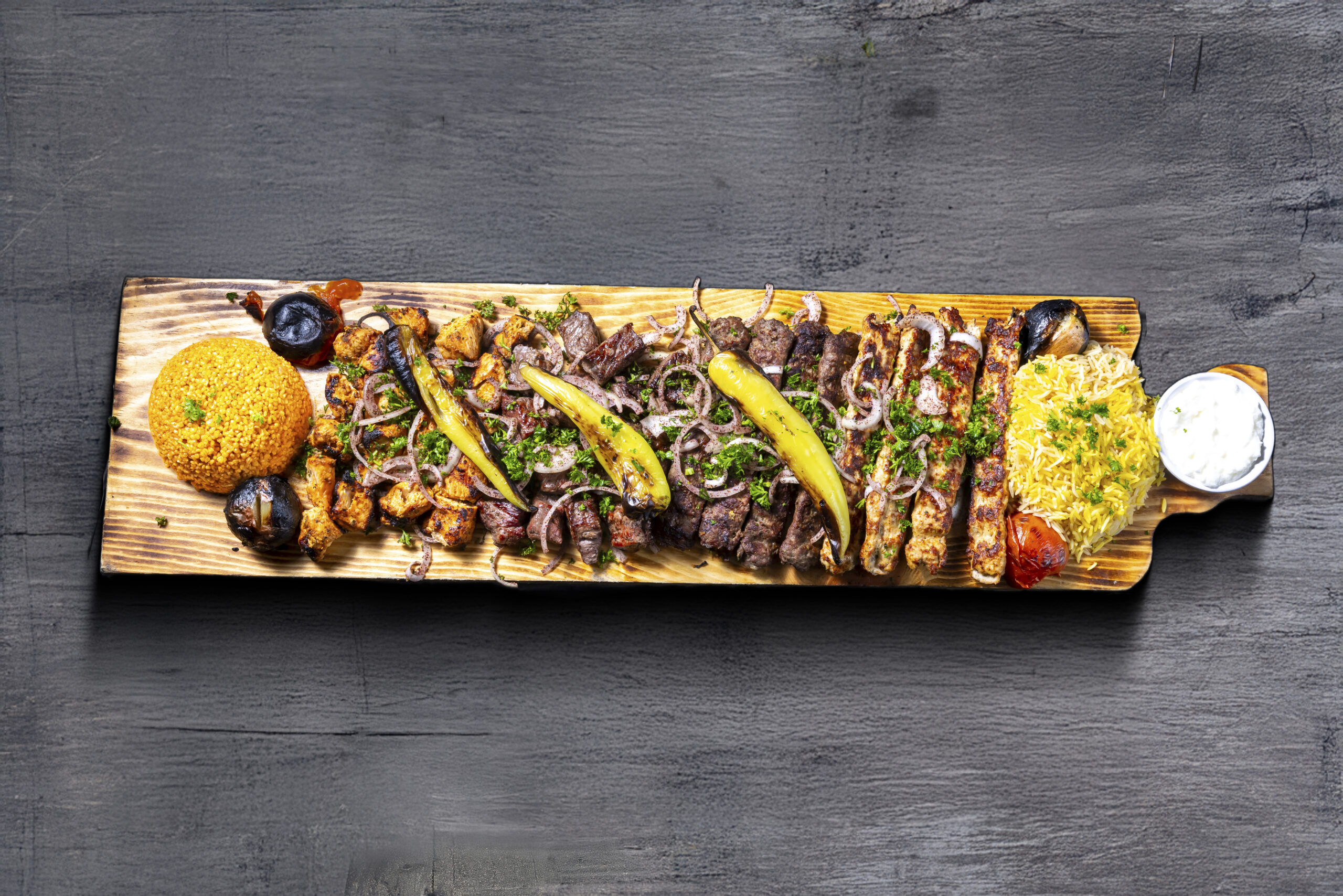 Mixed grill at Fairouz Resto Lounge